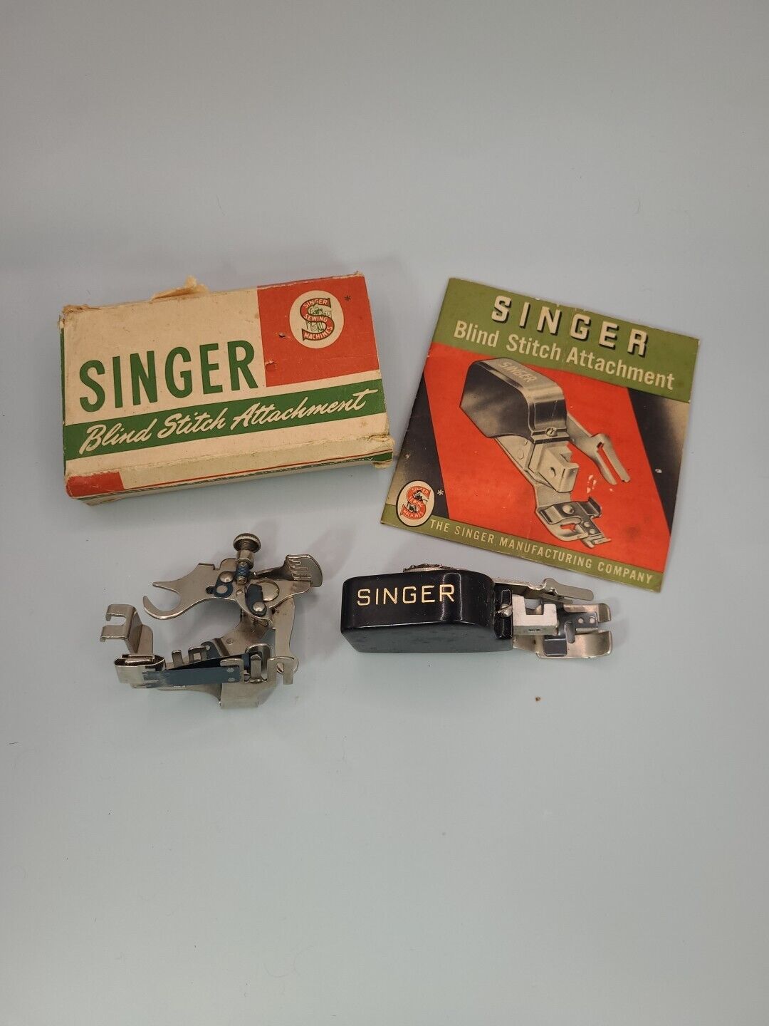 Vintage Singer Blind Stitch Attachment No. 86649 And Ruffler