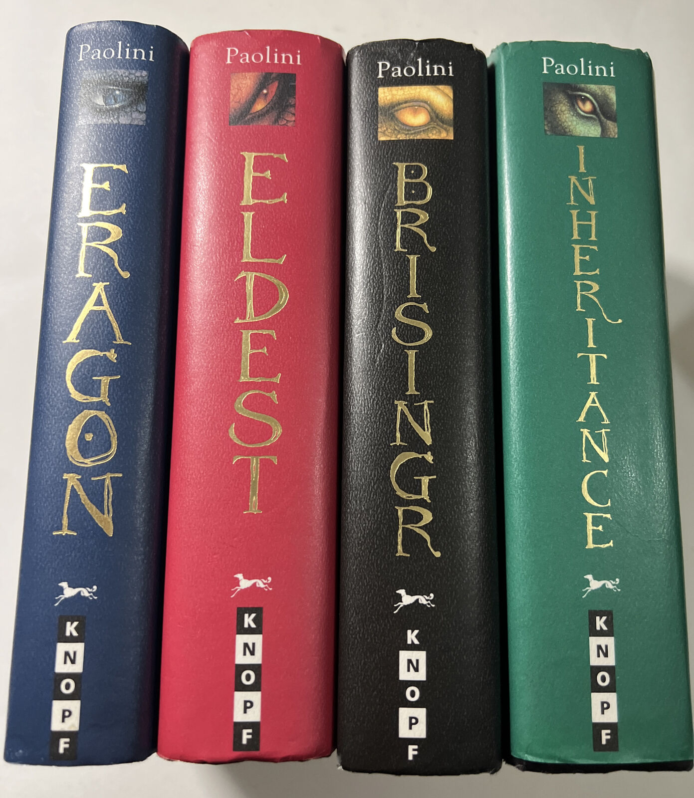 Eragon Inheritance Cycle Series Complete Set 1-4 HC Paolini  3 First Ed  VG