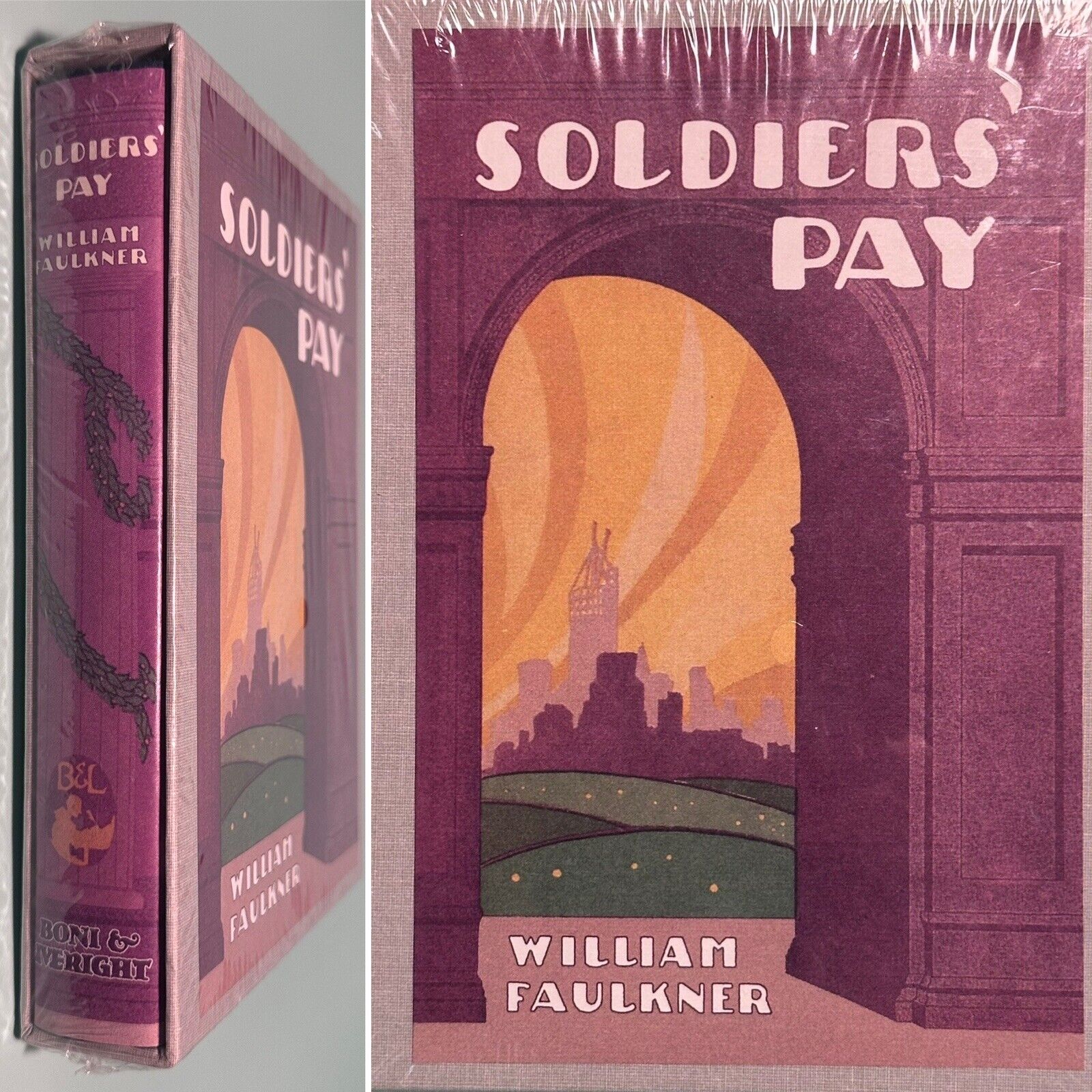 [SEALED] Soldiers\' Pay William Faulkner - First Edition Library NEW in Slipcase