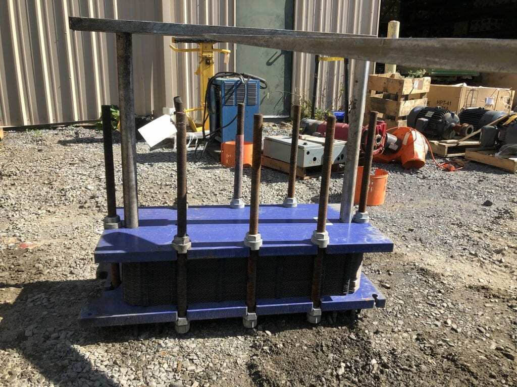 Alfa Laval 22154-2 Plate & Frame Heat Exchanger 150PSI @ 356°F
