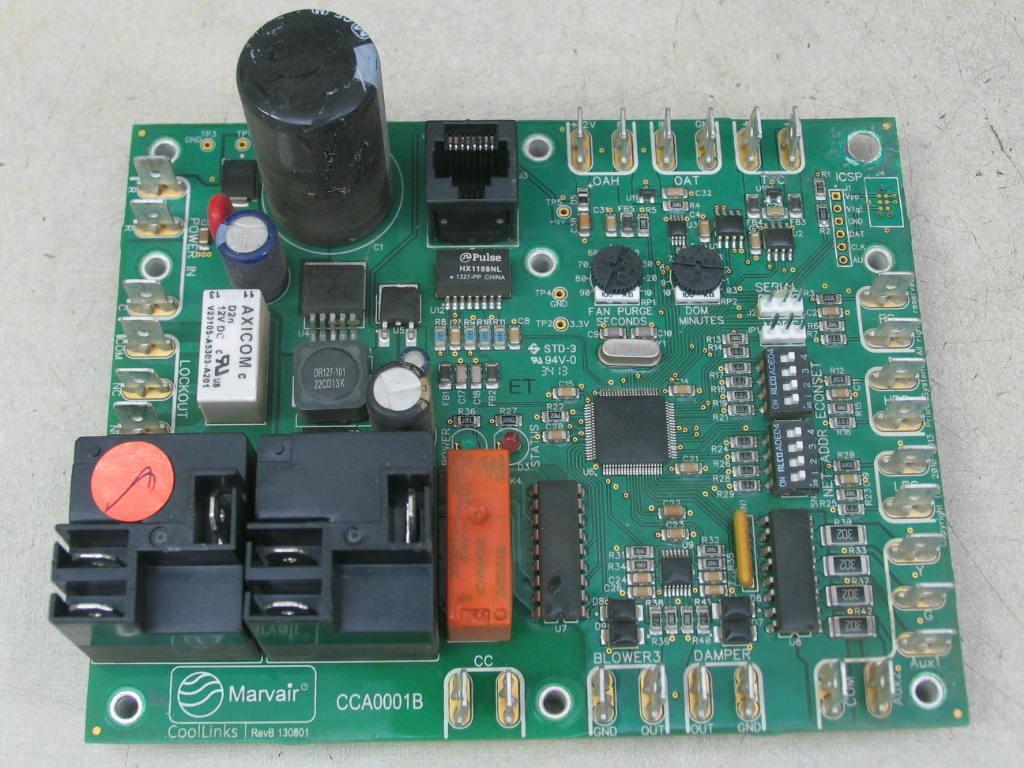 Marvair CCA0001B CoolLinks RevB 130801 Control Circuit Board