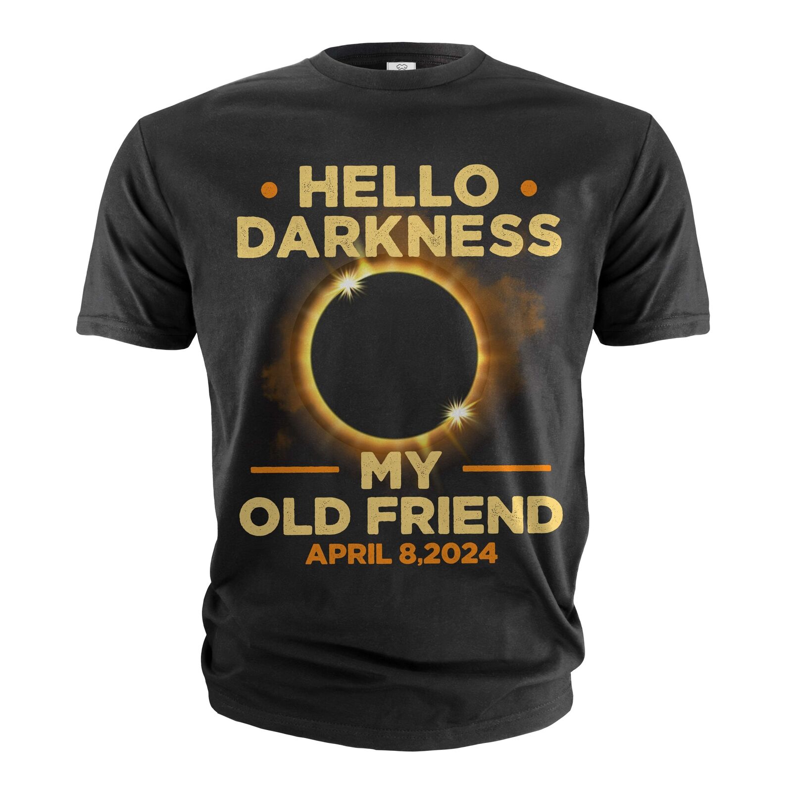 Total solar eclipse of 2024 Tshirt Hello Darkness once Twice in a lifetime shirt