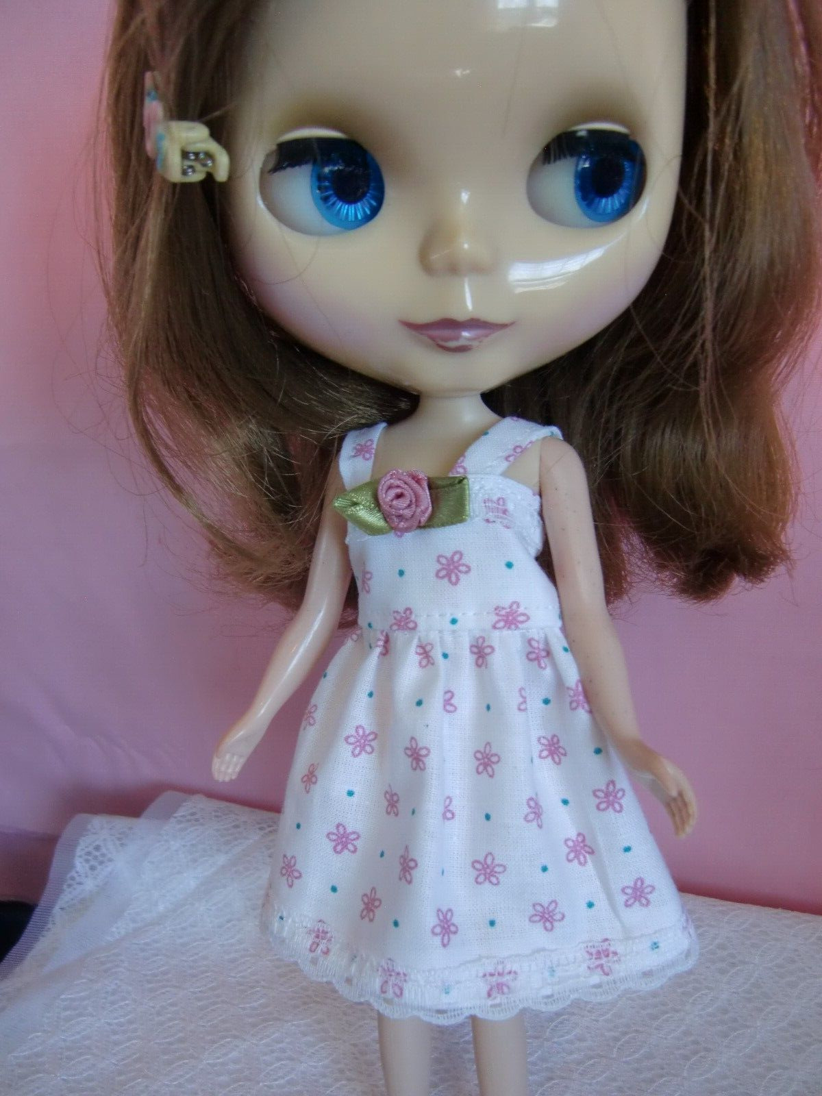 Blythe/Skipper Doll Clothes Nightgown & Shorts