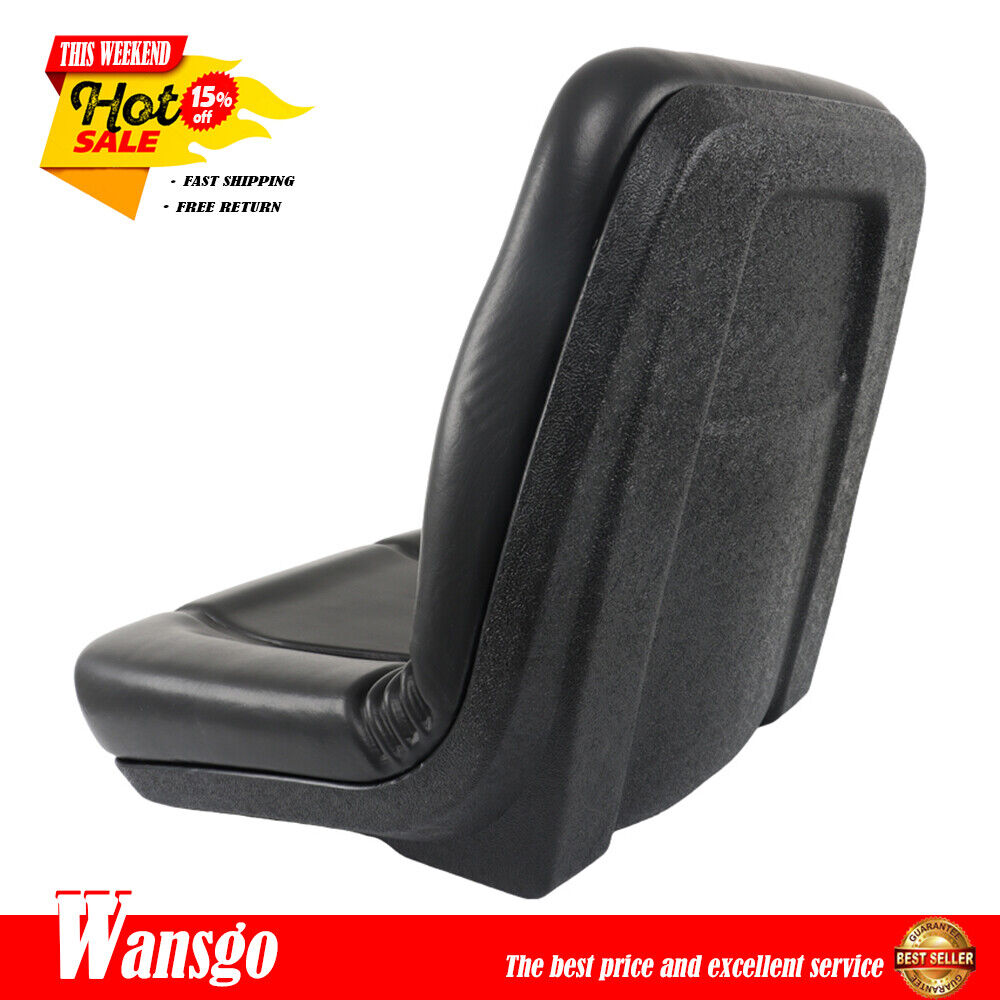 Seat For Kubota L3010 L3410 L3710 L4310 L4610 Compact Tractors L48 Backhoe-Black