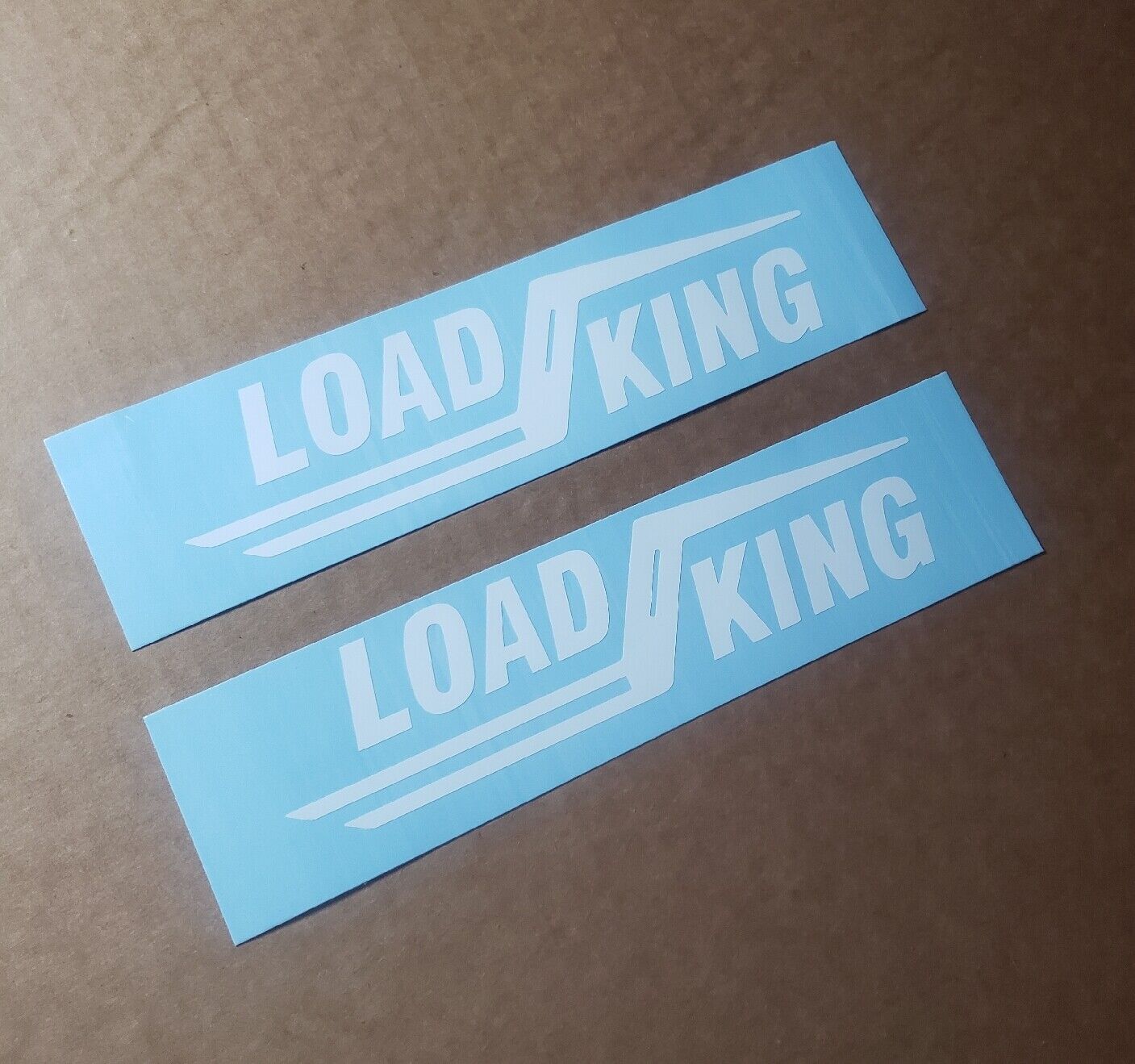 Load King Trailer Decal Sticker white or black multiple sizes