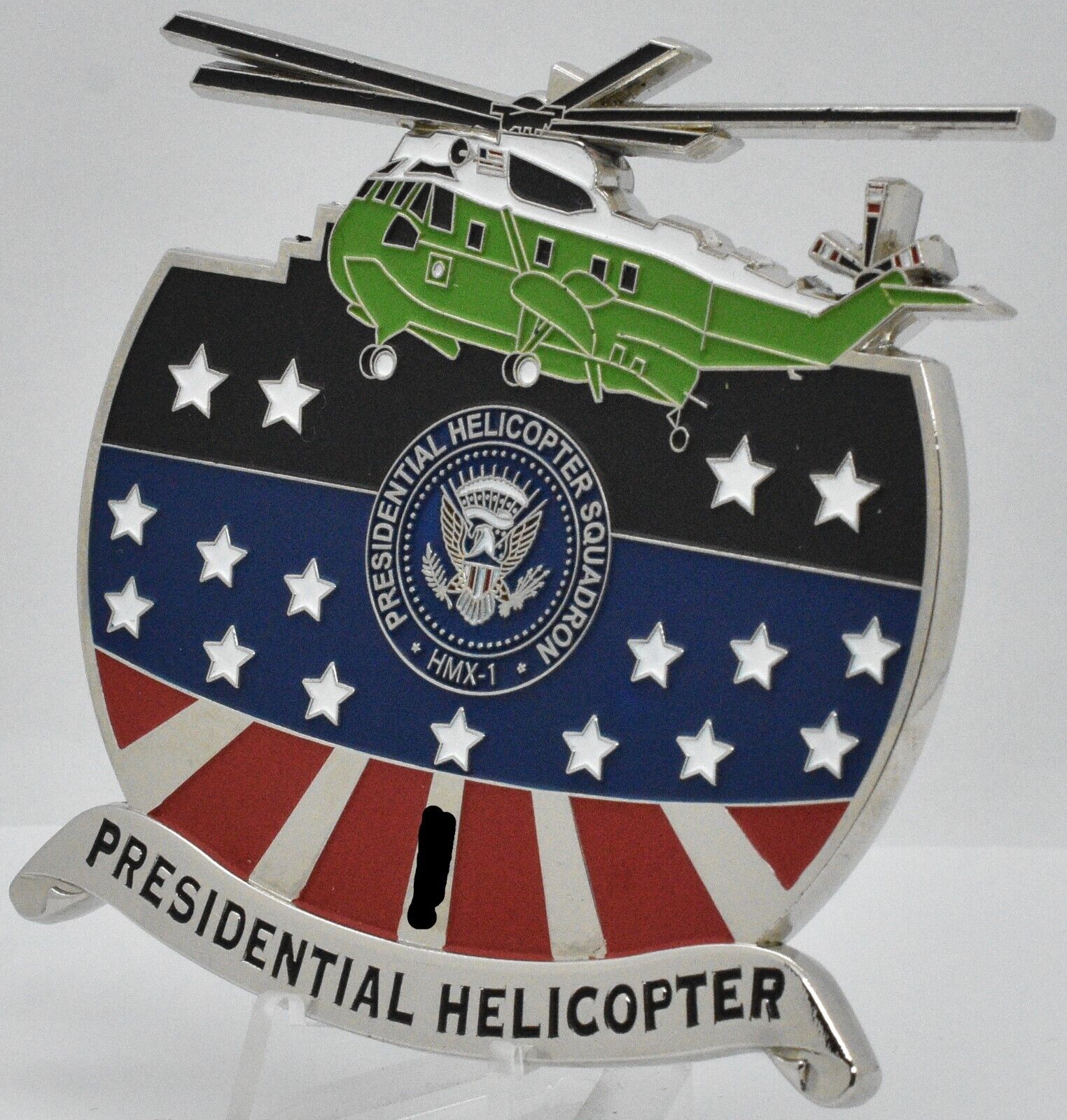 Marine One USMC HMX-1 Presidential Helicopter Squadron Numbered Challenge Coin
