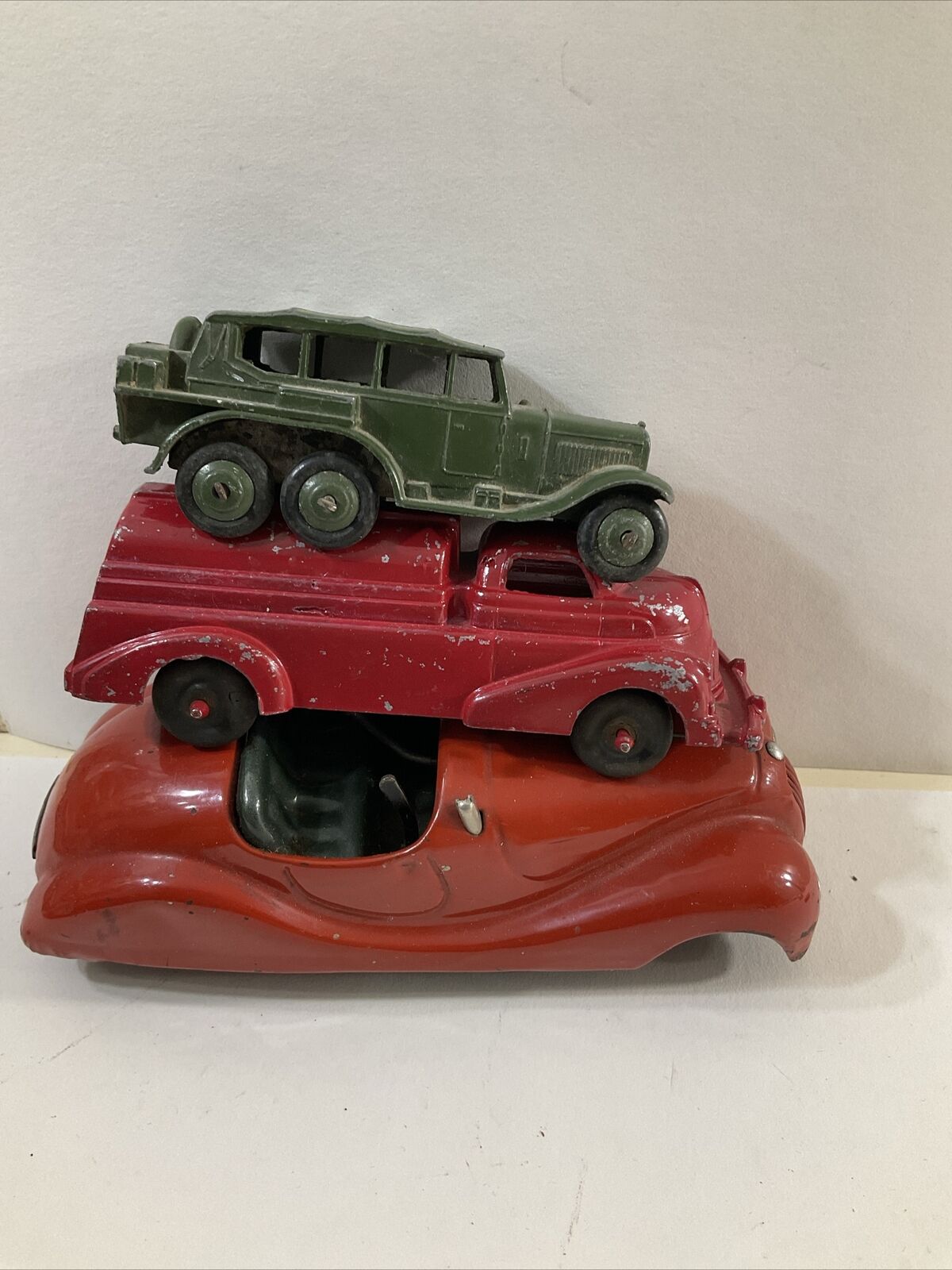 Schuco Examico 4001. Man oil 710, Dinky Toys. Old Toy Cars