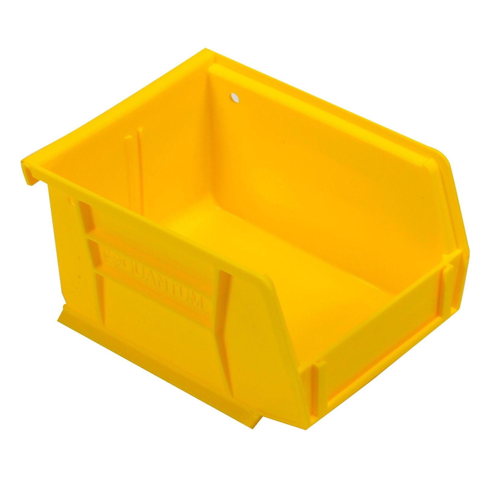 Full Pallet of 1440 Quantum HD Yellow Stackable Plastic Storage Bins-4x5x3