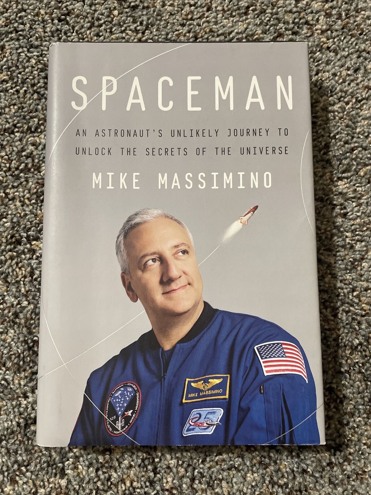 SPACEMAN-Astronaut\'s Unlikely Journey-MIKE MASSIMINO-1st Ed, Print-NEW hc w/dj