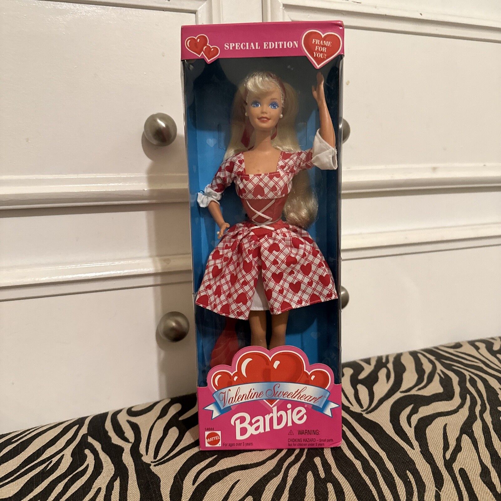 Vintage Mattel 1995 Valentine Sweetheart  Barbie Special Edition Unopened #14644