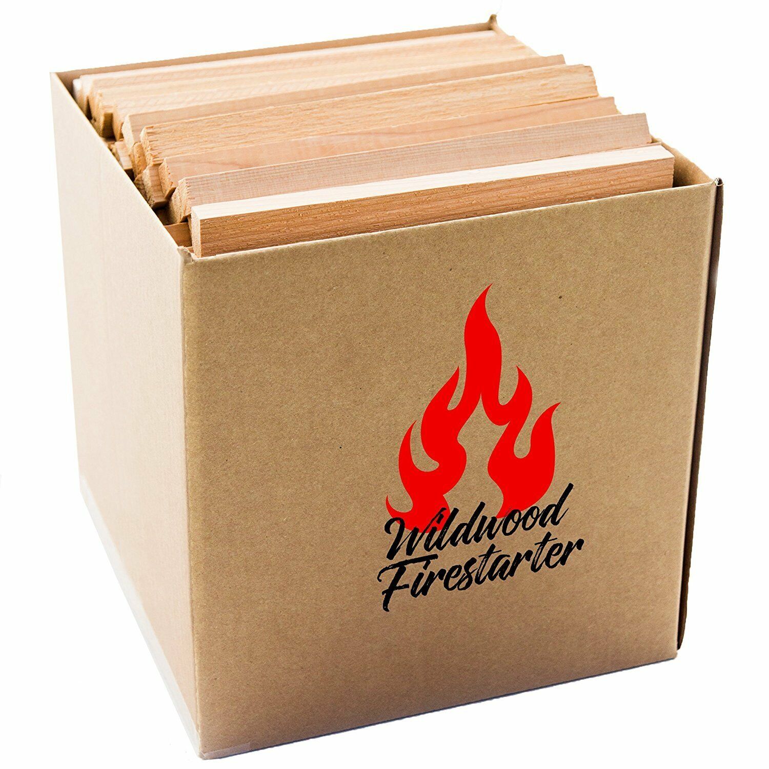 Cedar Kindling - Kiln-Dried Western Red Cedar Kindling - 1 Large Cubic Foot Box