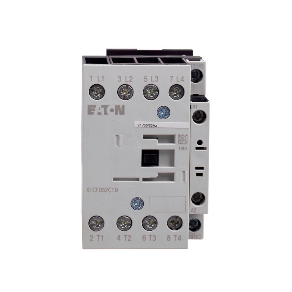 Eaton XT IEC contactor XTCF032C10TD, DILMP32-10(RDC24) 32A, 24-27 Vdc, 1NO, 32A