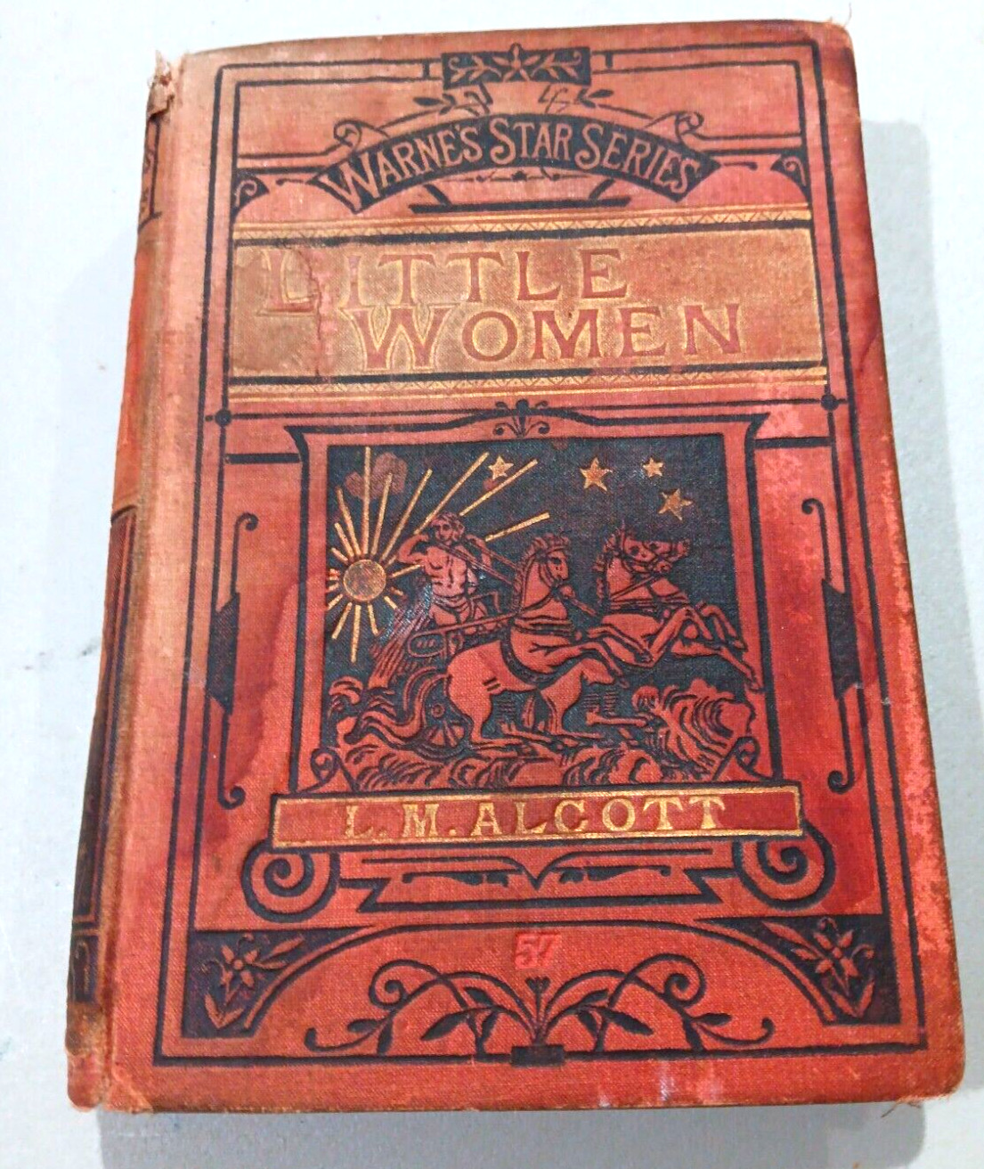 Little Women 1800\'s Louisa May Alcott Warne\'s Star Series RARE London Book First