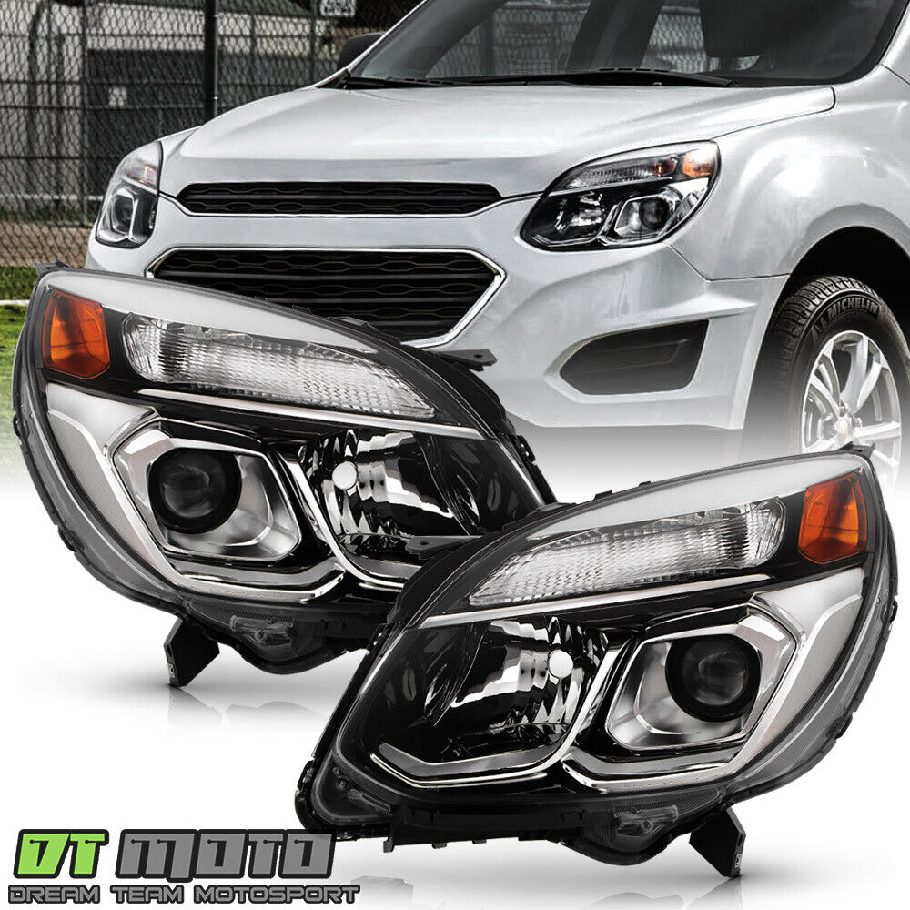 For 2016-2017 Chevy Equinox Factory Projector Headlights Headlamps Left+Right