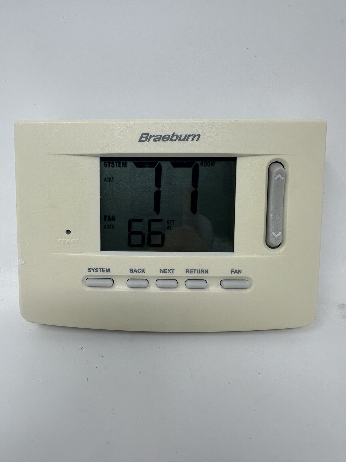 Braeburn 3020 Non-Programmable Thermostat Single Stage 2 Heating & 1 Cooling