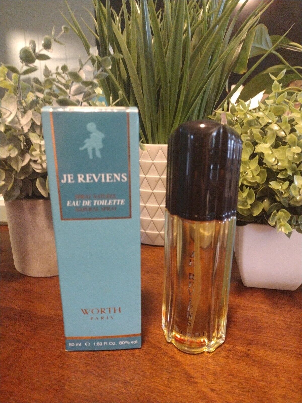 JE REVIENS WORTH PARIS, EDT 50ml., VINTAGE, Very Rare, New in Box SEALED 