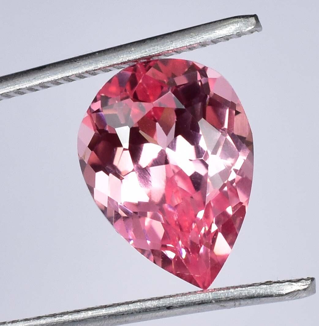 Flawless 9.65 Ct Natural Very Rare Pink Morganite Loose Gemstone GIT Certified