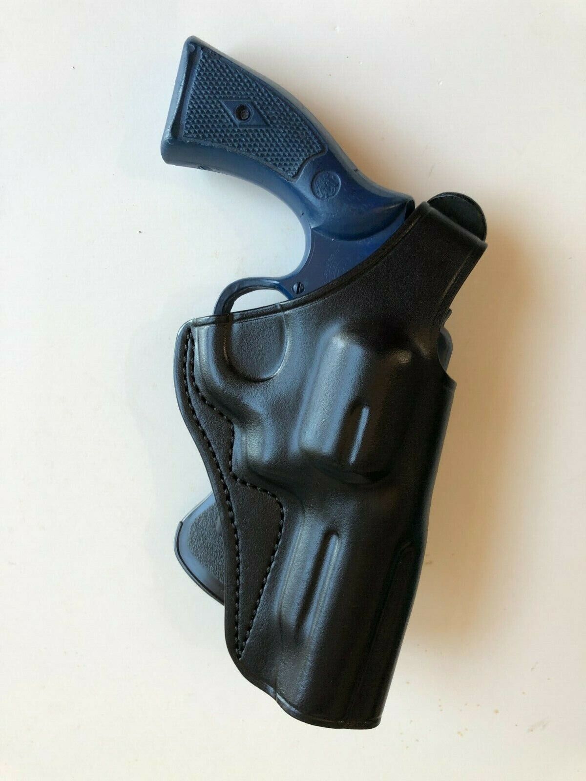Leather PADDLE Holster for S&W K Frame REVOLVER with 4\