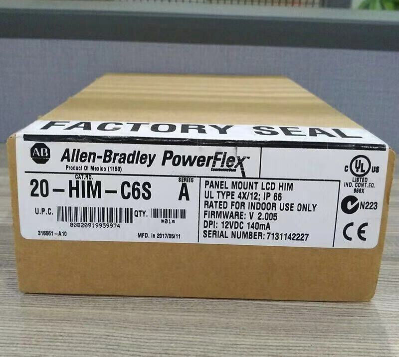 20-HIM-C6S New in Box Allen-Bradley Panel Mount LCD HIM