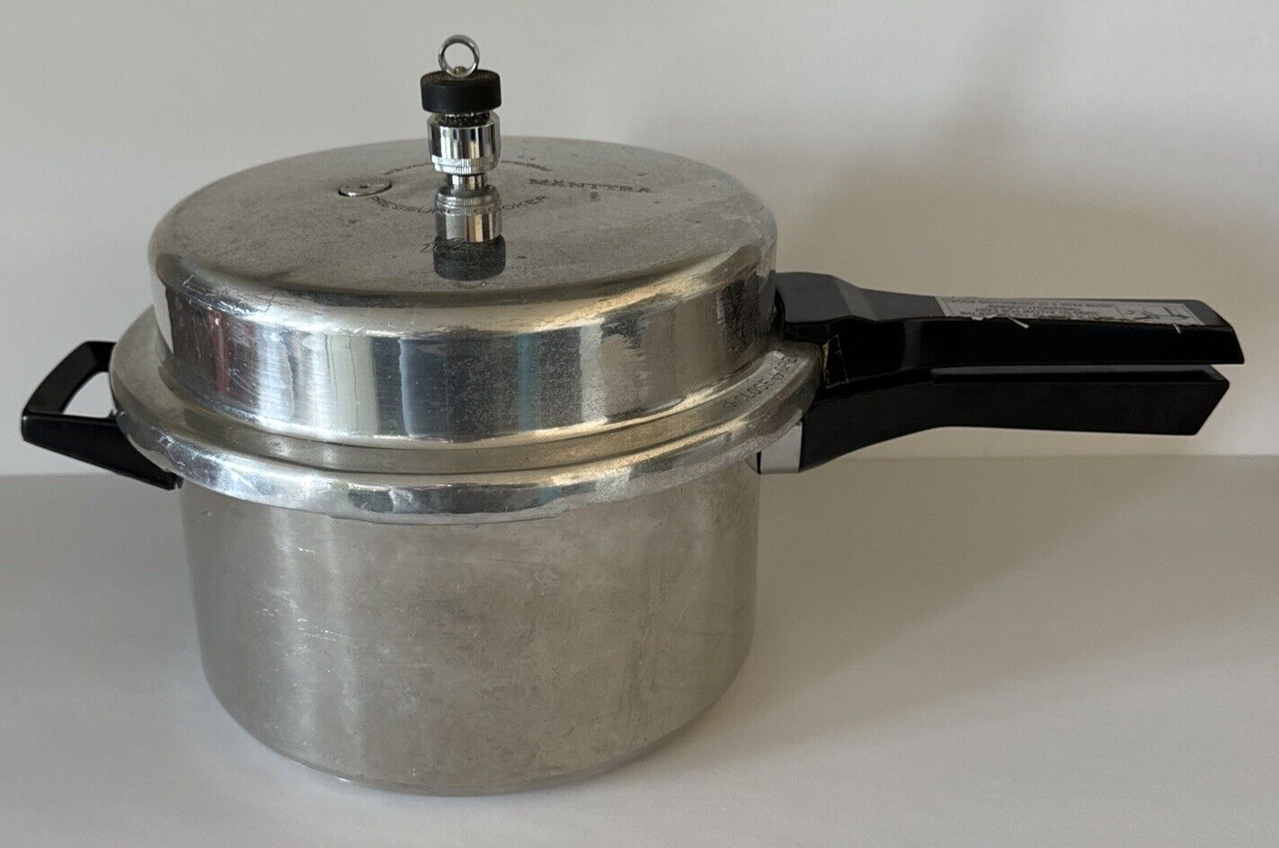 TTK Prestige LTD Manttra 6 Qt Cooker Volume Pressure Cooker w Manual Clean