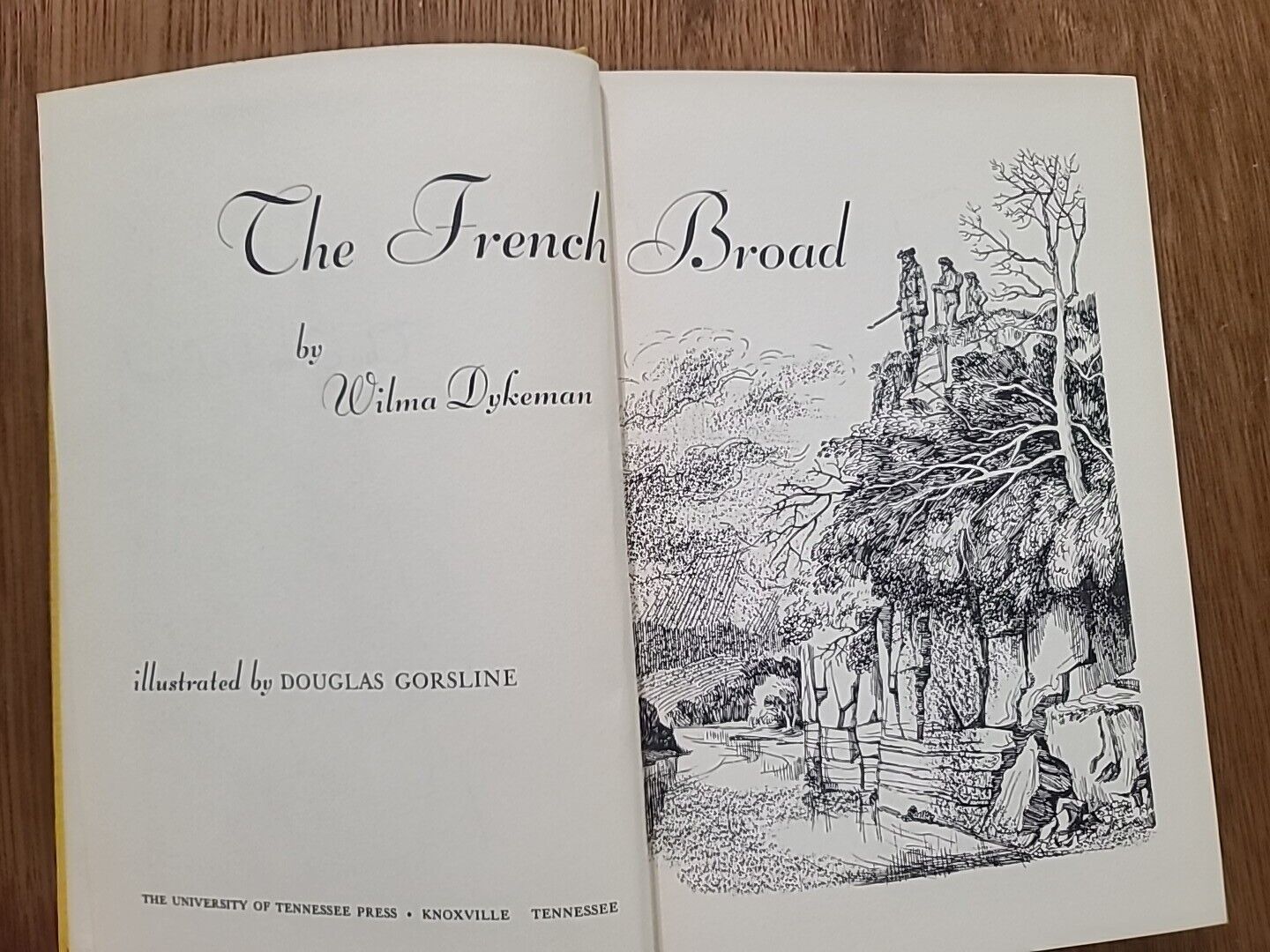The French Broad by Wilma Dykeman Hardcover 
