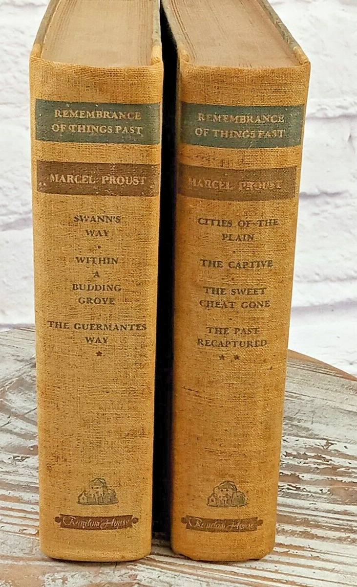 1934 MARCEL PROUST Remembrance of Things Past Complete 2 Volume Set