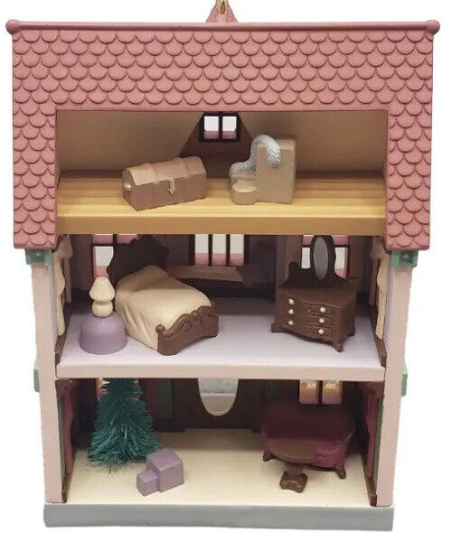 Vintage Miniature 1:12 Victorian 3 Level Dollhouse For Your Dollhouse Adorable