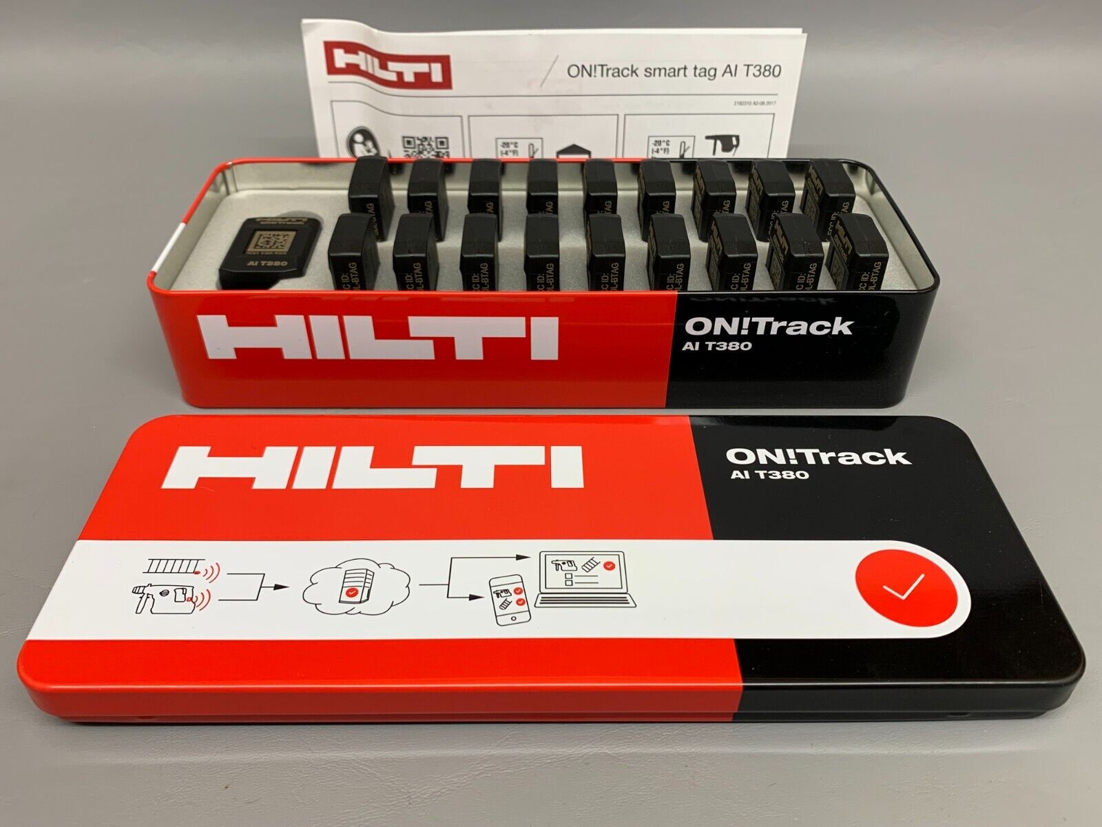 HILTI OnTrack Ai T380 On Track Smart Tracking Tag 20 pc New