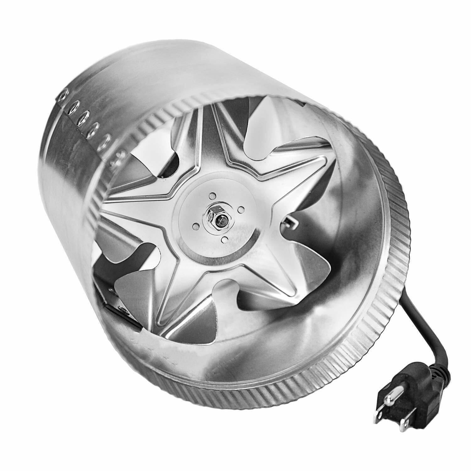 iPower ETL Certified 6 Inch Booster Fan Inline Exhaust Blower for Ducting Vent