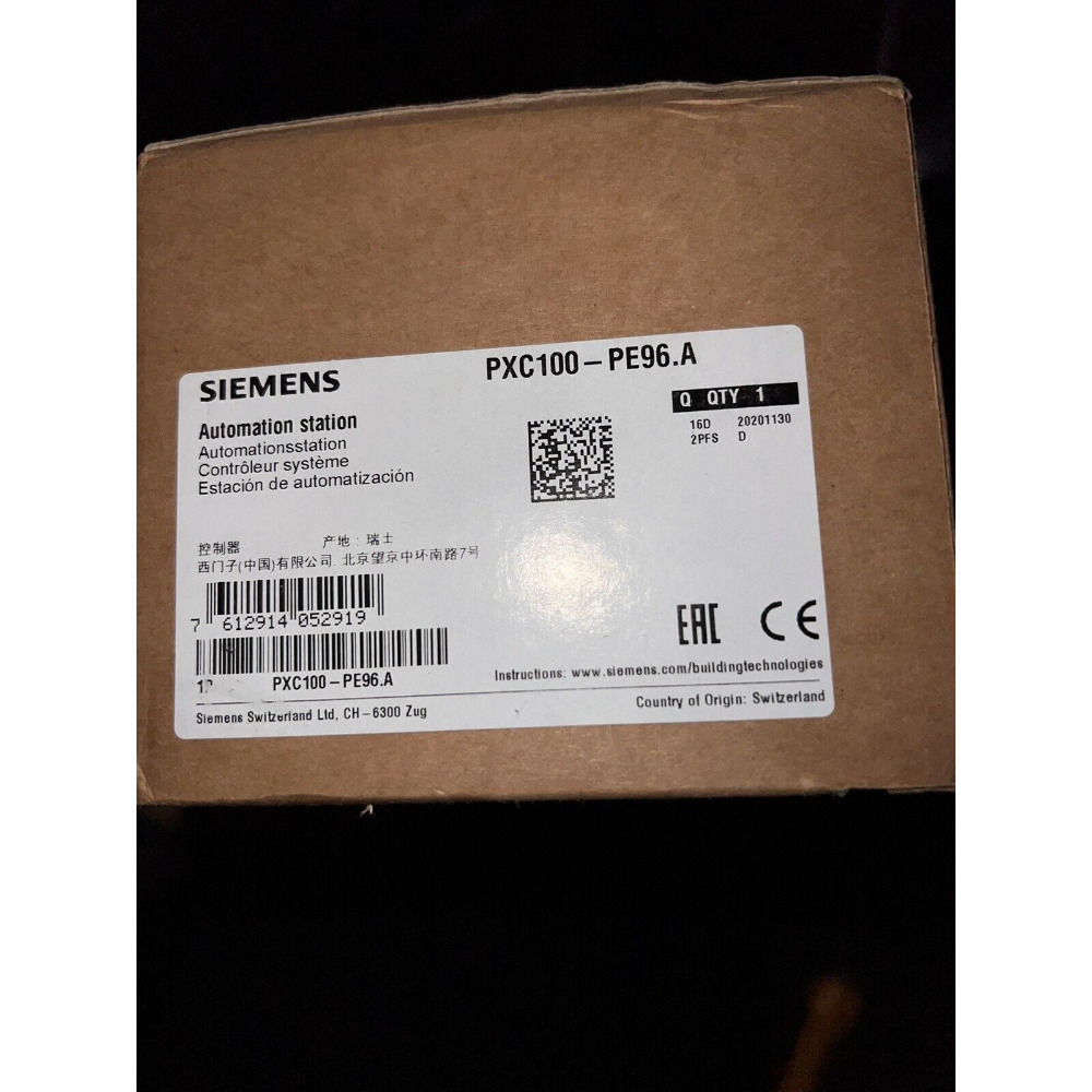 PXC100-PE96.A SIEMENS Automation Station Controller Module Brand New in Box Zy