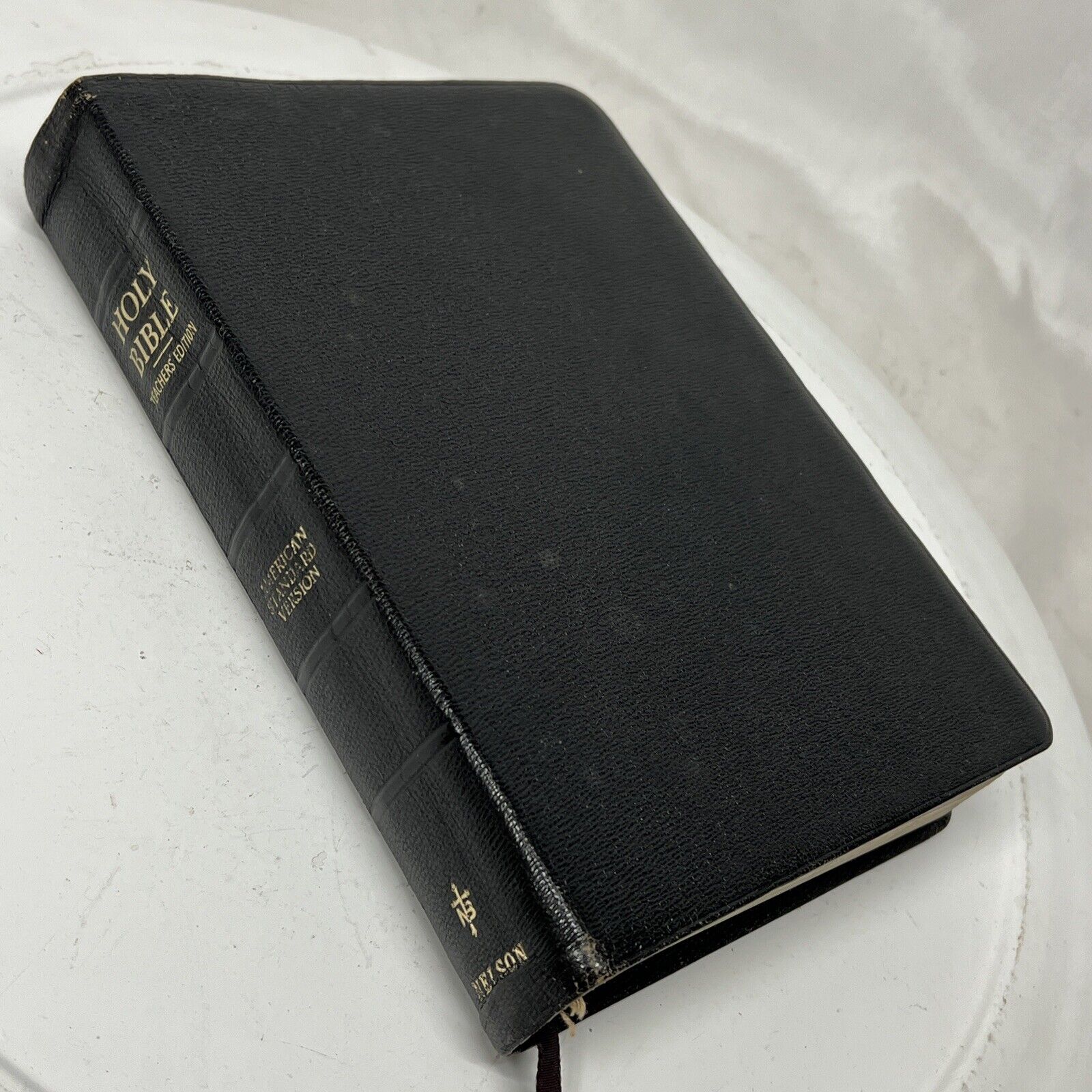 Rare Leather 1901/1929 Holy Bible Teachers\' Ed. American Standard Version Nelson