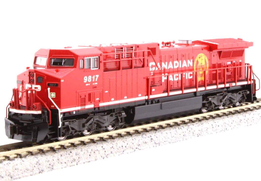 Kato N Scale ~ New ~ AC4400CW Canadian Pacific CP #9817 ~ DC Version ~ 176-7218