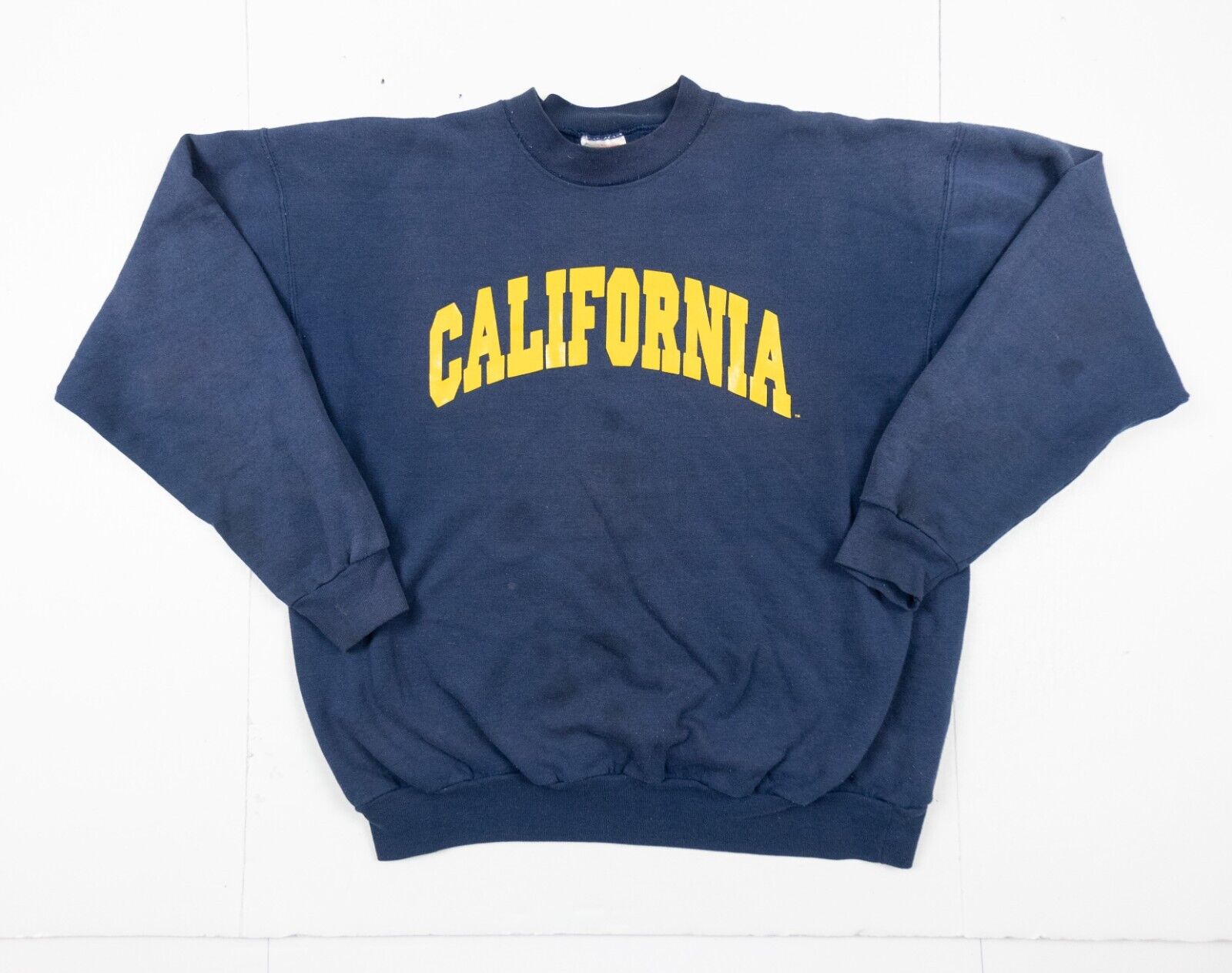Vintage UC Berkeley Sweatshirt Adult Larger Blue Crewneck College Sweater Y2K