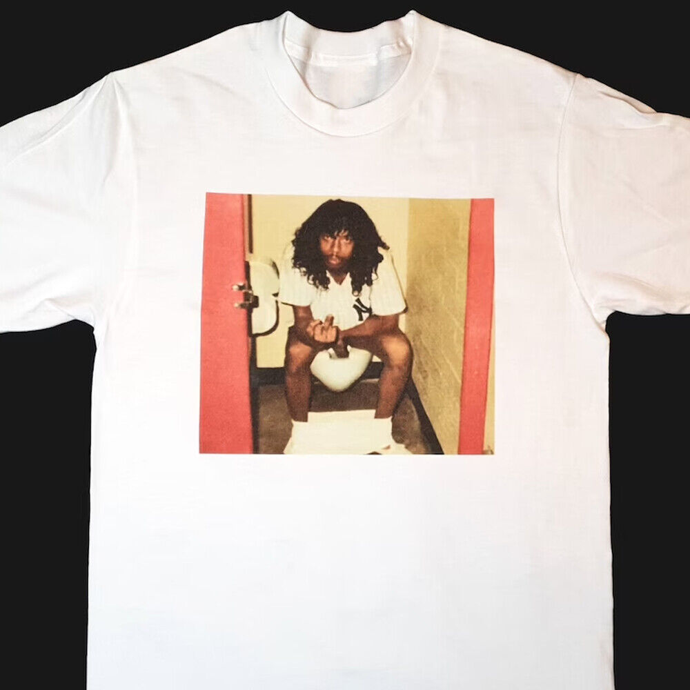 Vintage Rick James White T-shirt Collection Singer Unisex All Size Shirt NY046