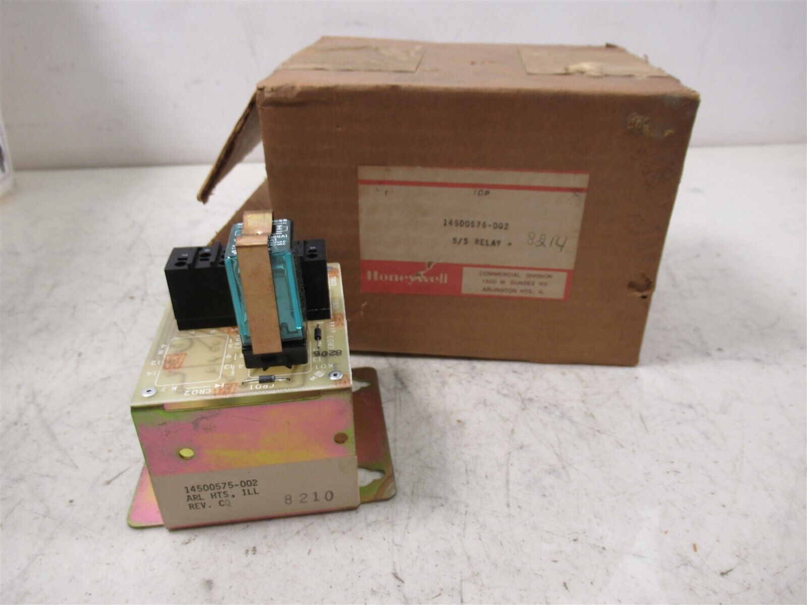 Honeywell 14500575-002 S/S Relay Module NOS in box 