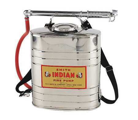 Indian 179015-17 5 Gal. Fire Pump With Smith Pump, Stainless Steel Tank