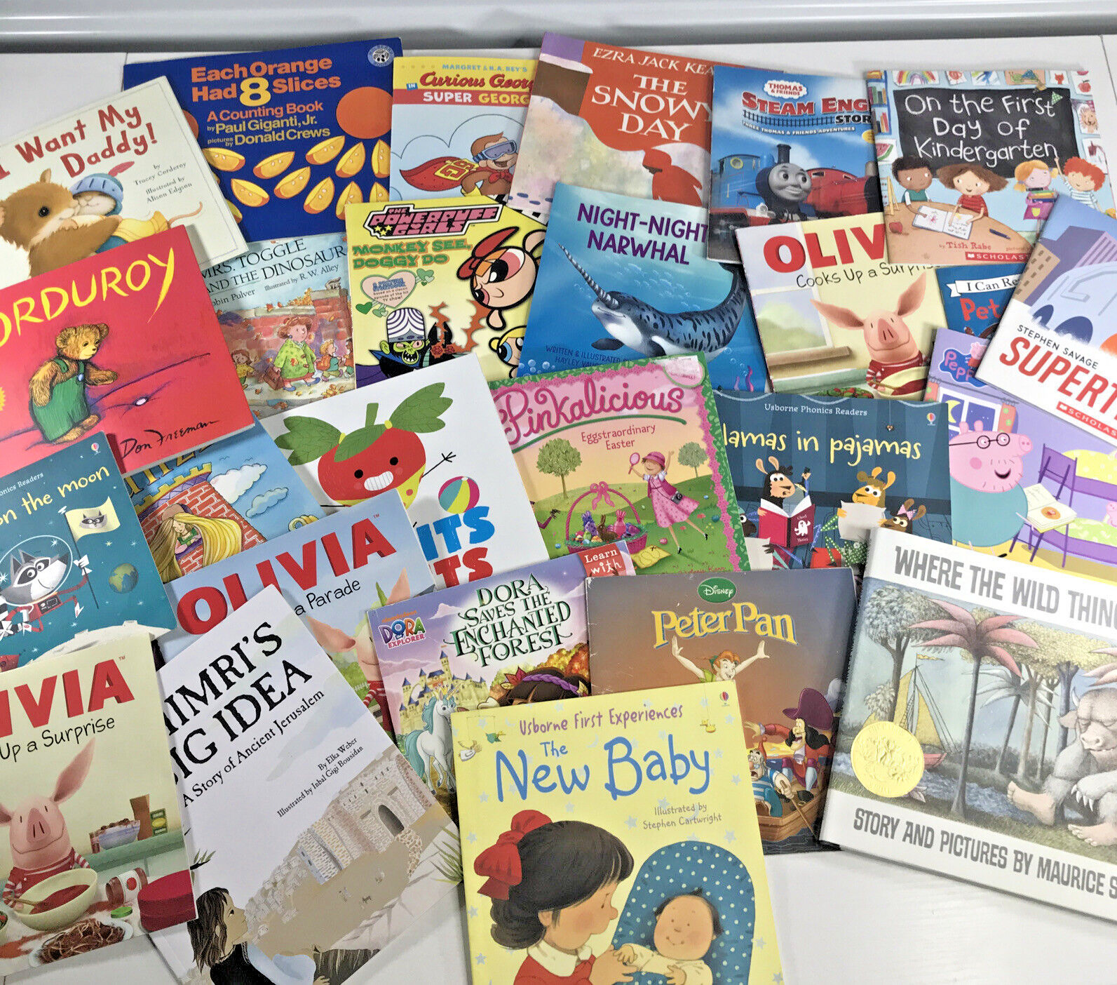 Random Lot of 20 - Books for Children's/ Kids/ Toddler Babies/Preschool/Daycare