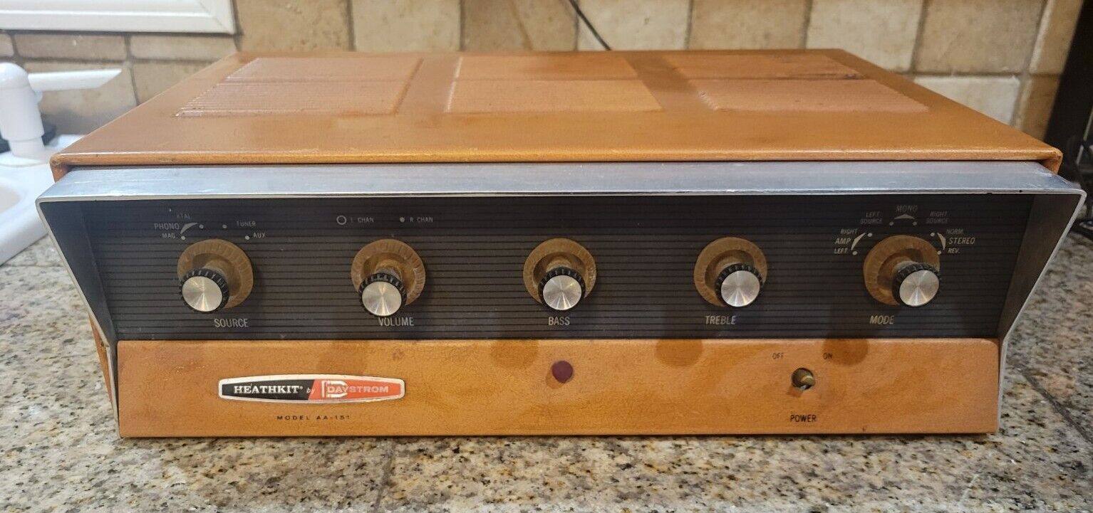 Heathkit Daystrom Model AA-151 Stereo Tube Amplifier 