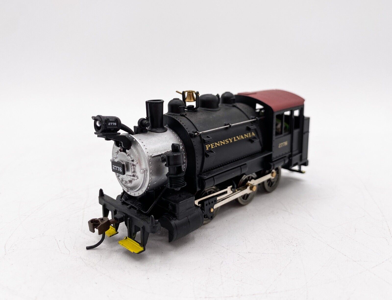 Mantua Pennsylvania #2776 Steam Locomotive HO Scale Black Red Silver