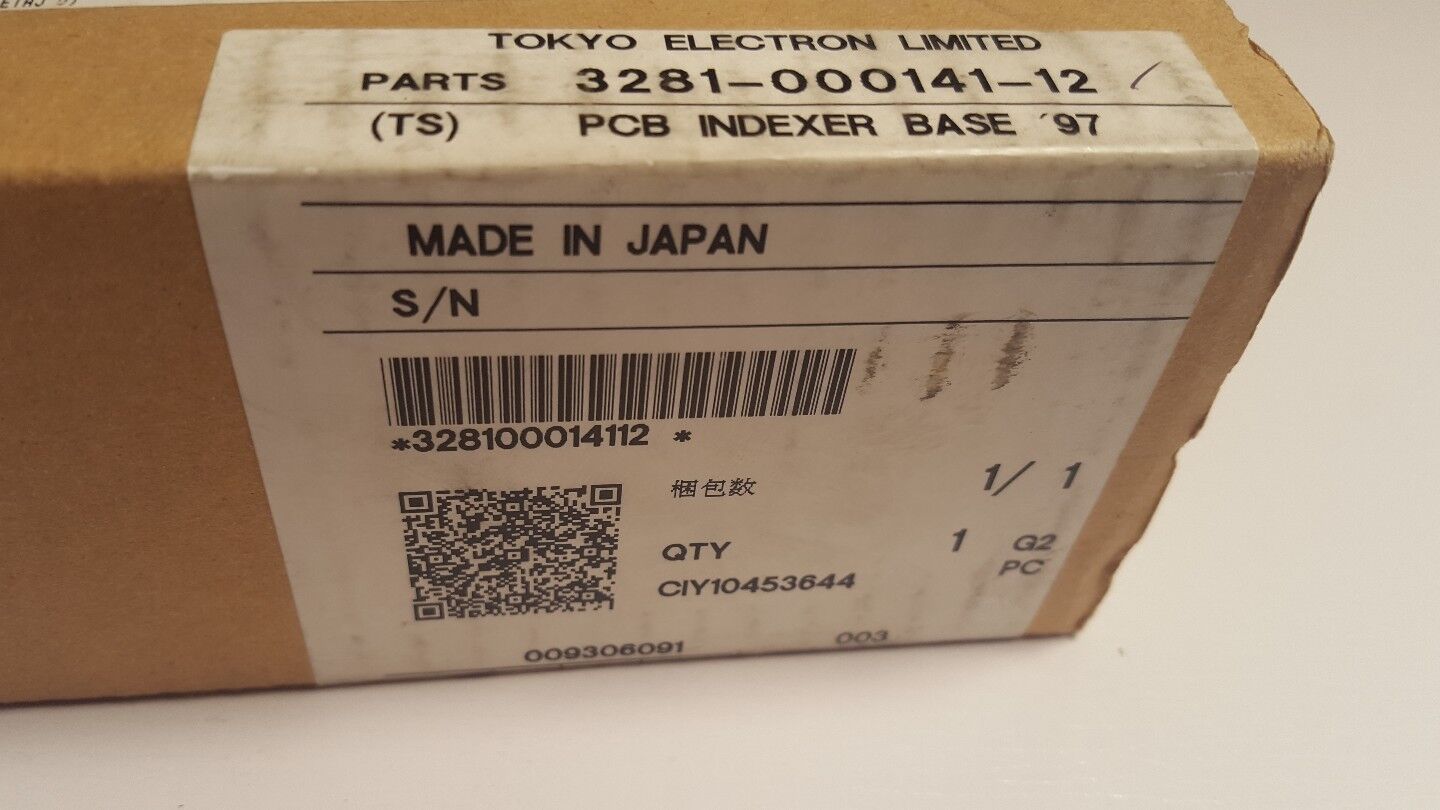 TEL Tokyo Electron 3281-000141-12 PCB Indexer Base '97 3208-000141-12
