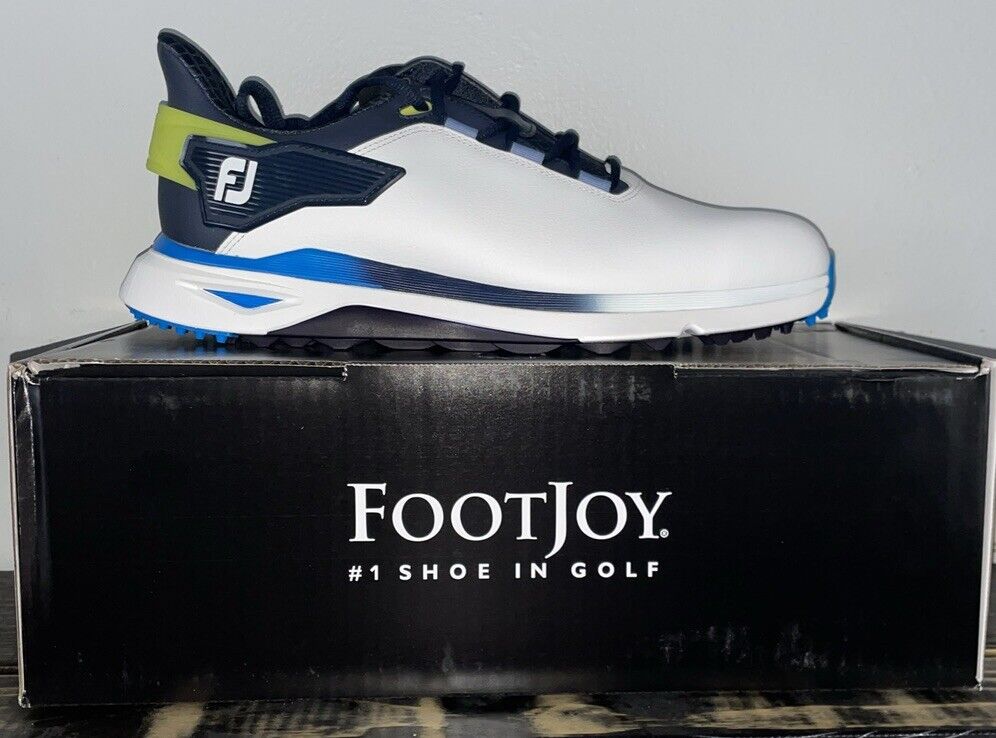 New 2024 Men’s FootJoy Pro SLX Golf Shoe White Blue 56914