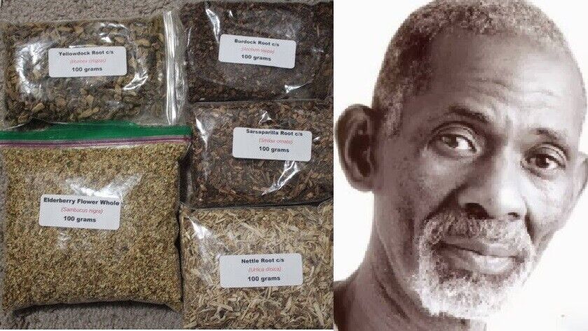 Cleanse Liver, Blood, Kidney, Blood Pressure With Dr. Sebi Approved Herbs 28g