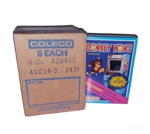 Donkey Kong by Nintendo | Intellivision | Coleco (Factory Sealed) 