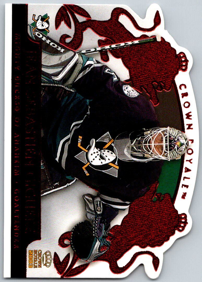 2002-03 Pacific Crown Royale Hockey RED Base Cards (1 - 100) - U-Pick From List