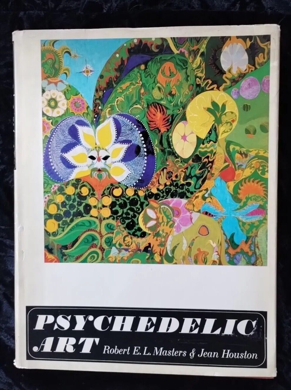 Psychedelic Art Robert E. L. Masters Jean Houston Color Plates 1968 Grove Press