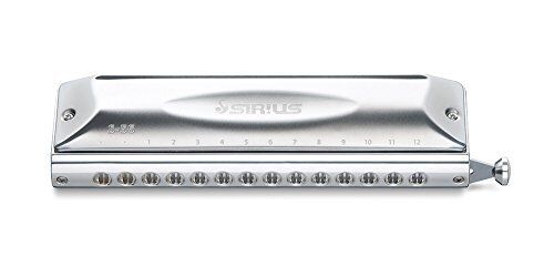New SUZUKI S-56S chromatic harmonica Sirius Series short stroke 14 holes 