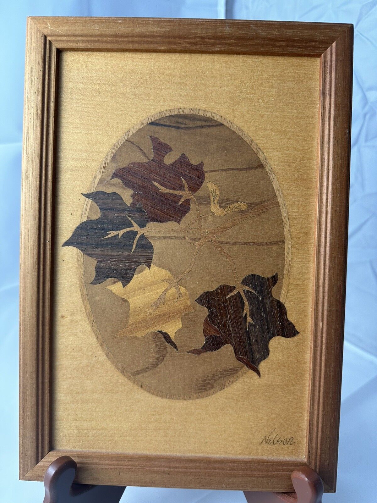 Hudson River Marquetry Inlay Art by Jeff Nelson