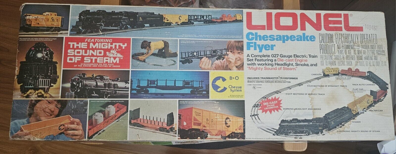 Lionel Chesapeake Flyer O Gauge Train Set