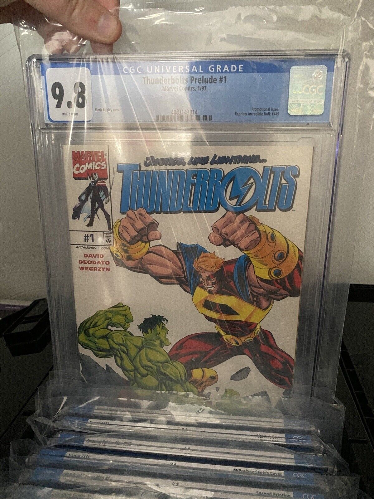 Thunderbolts Prelude 1 CGC 9.8 First Appearance Of The Thunderbolts