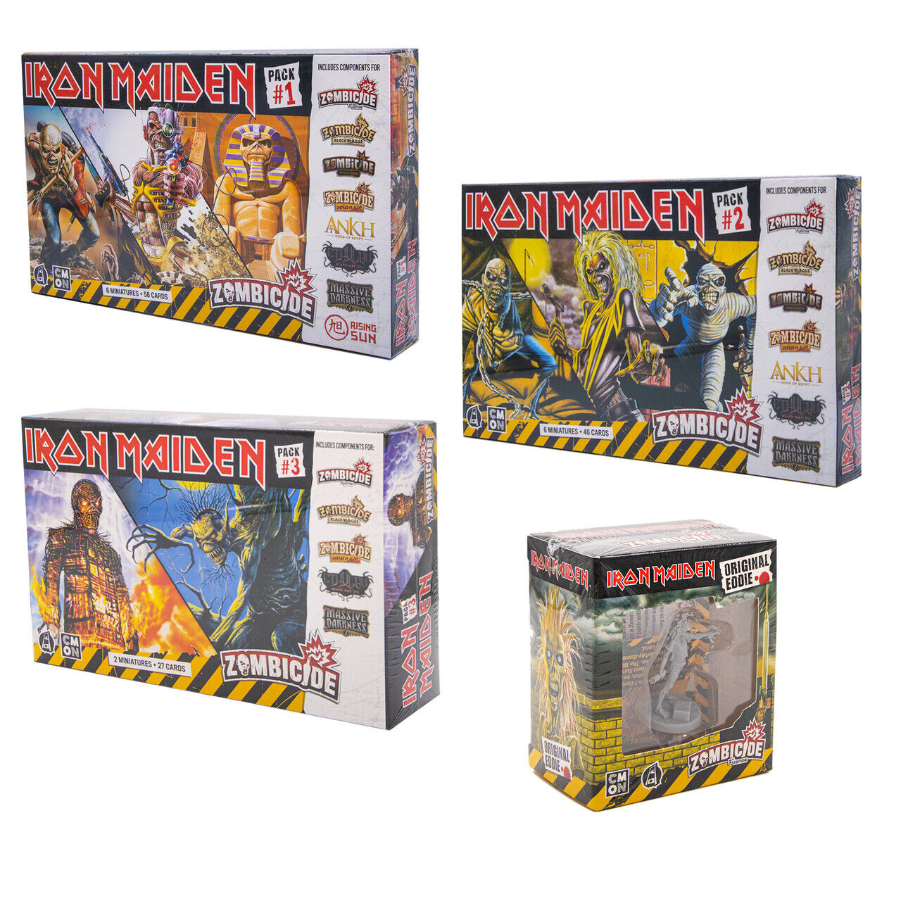Zombicide: Iron Maiden Character Pack Bundle (Limited Edition)